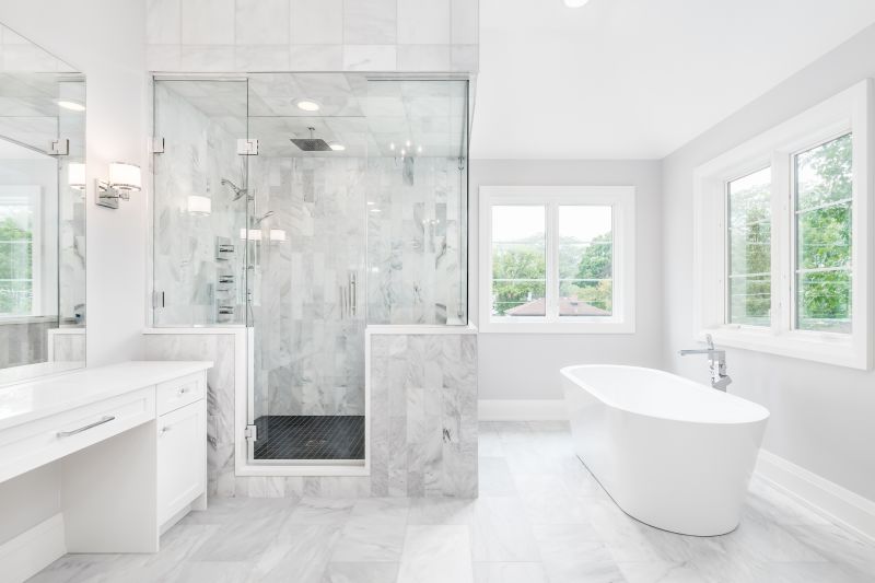 Luxury Bathroom Upgrade with Marble Finishes